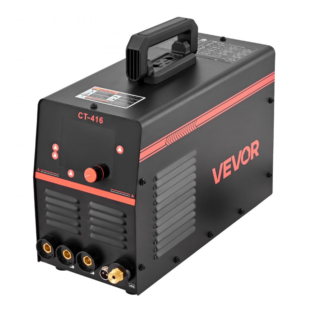 Machine à souder 3 en 1 Combo Coupe/TIG/MMA, coupeur plasma 50 A et soudeuse à électrode TIG 200 A, affichage numérique LED avec fonction 2T/4T/PA/PT pour bricolage et atelier