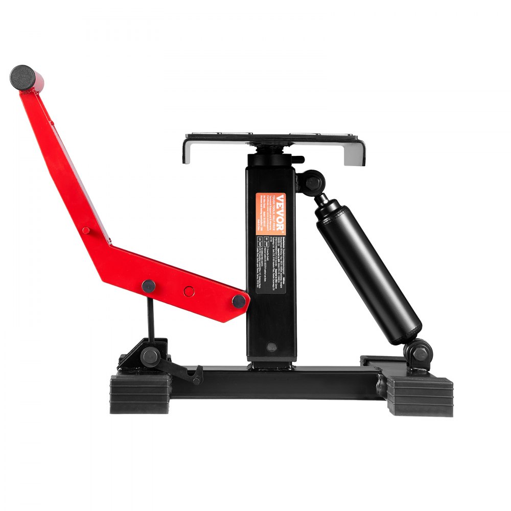 Table élévatrice pour moto tout-terrain (capacité de charge de 544 kg), support de levage réglable en hauteur avec fonction de levage hydraulique, réglable en hauteur (250-465 mm) pour réparer le motocross Table élévatrice pour moto tout-terrain (capacité de charge de 544 kg), support de levage réglable en hauteur avec fonction de levage hydraulique, réglable en hauteur (250-465 mm) pour réparer le motocross