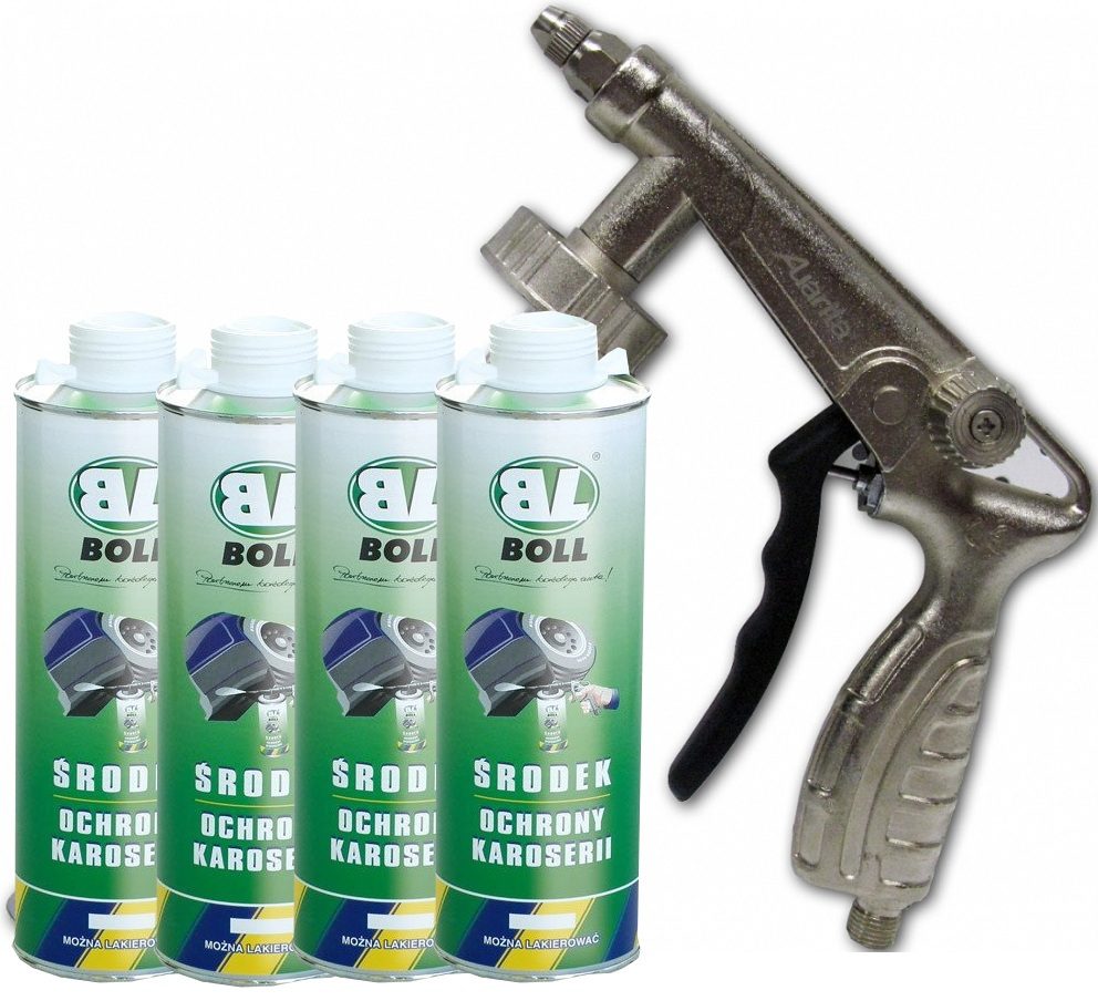 BOLL ZESTAW BARANEK 1LX4 BIAŁY +PISTOLET UBS - Part No. HT-50814