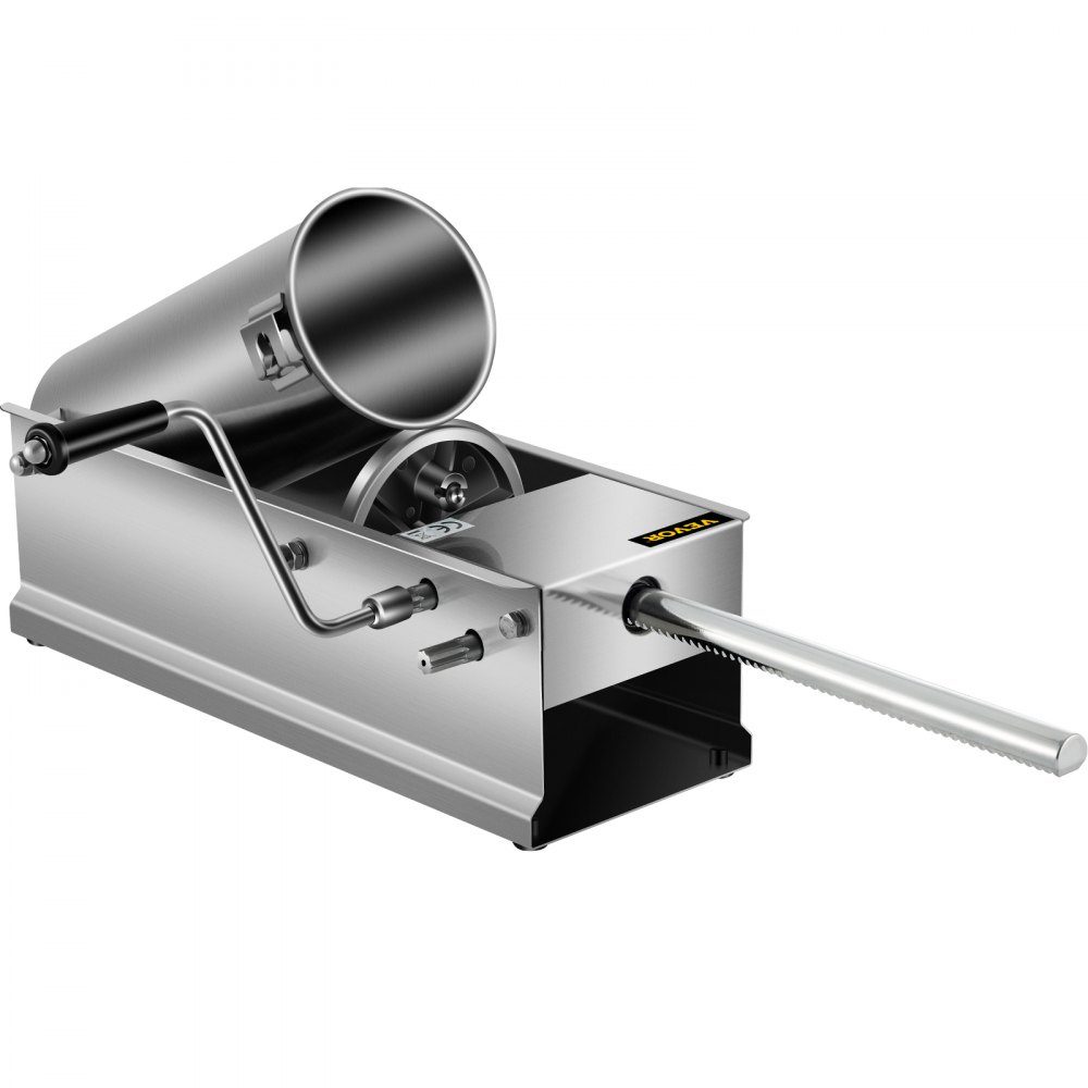 Sausage Filler 5L Meat Grinder Sausage Machine Sausage Filling Machine Horizontal Stainless Steel Sausage Syringe