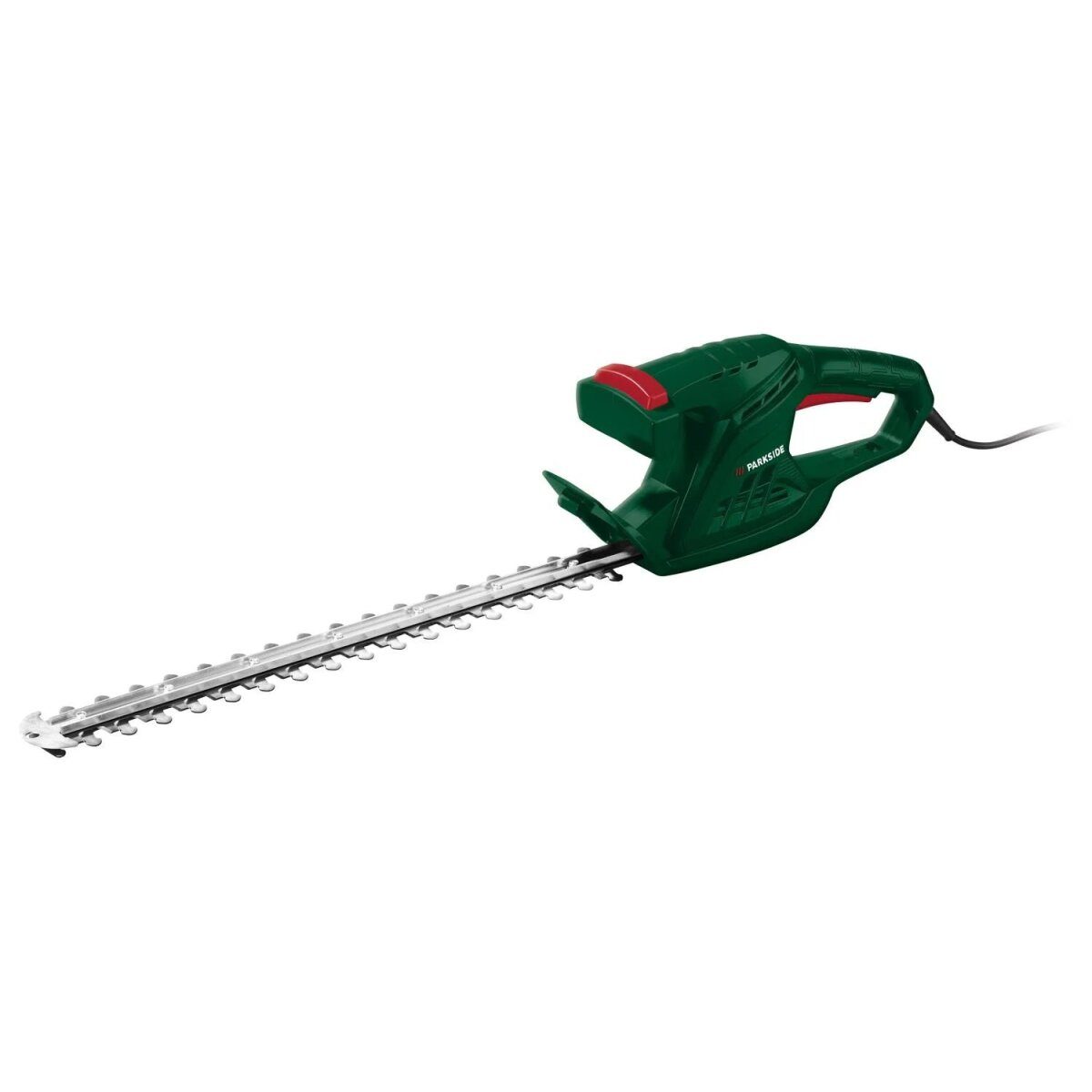 PARKSIDE® electric hedge trimmer “PHS 450 A1”, including sturdy blade protection case