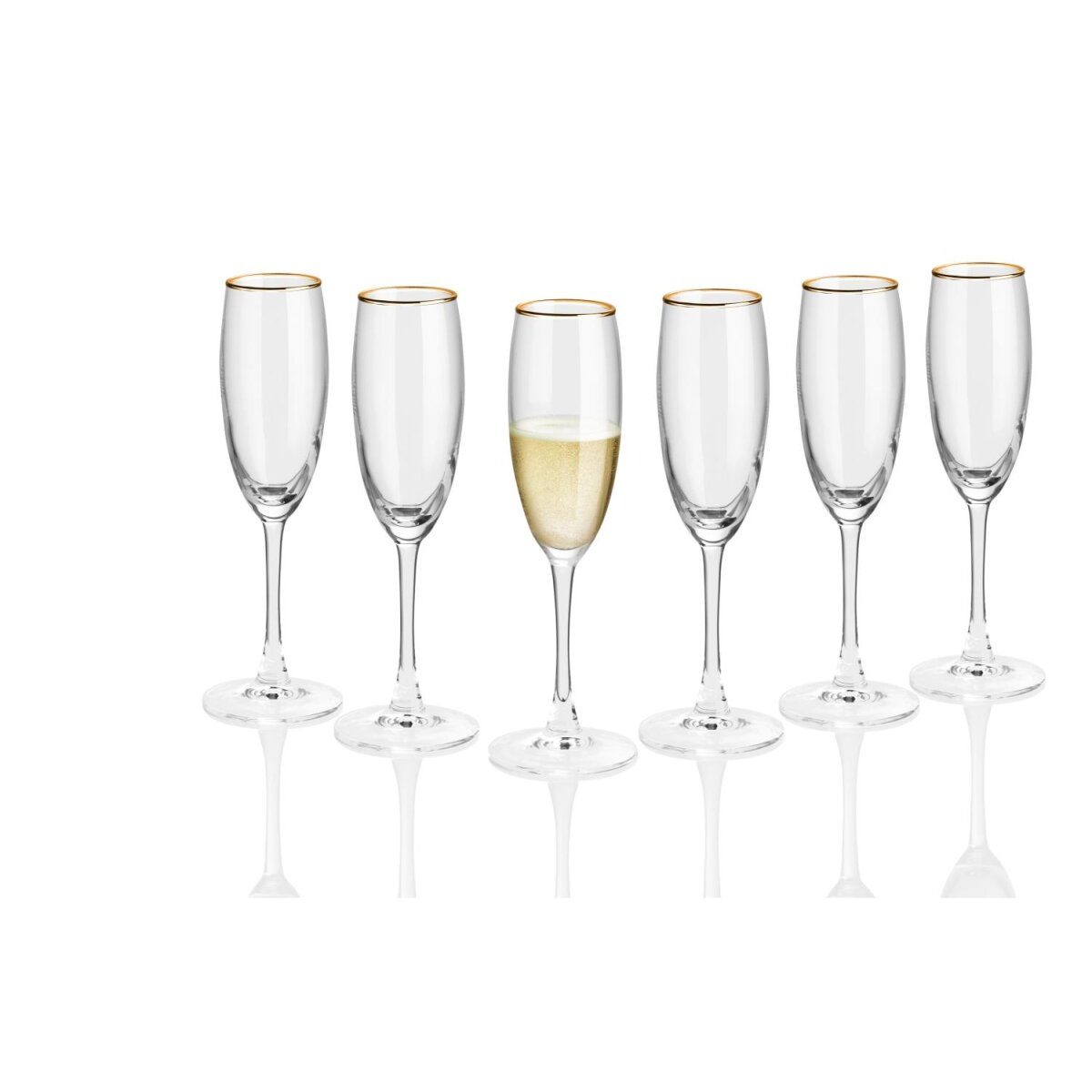 LIVARNO home water/champagne/white wine/red wine glasses, set of 6
