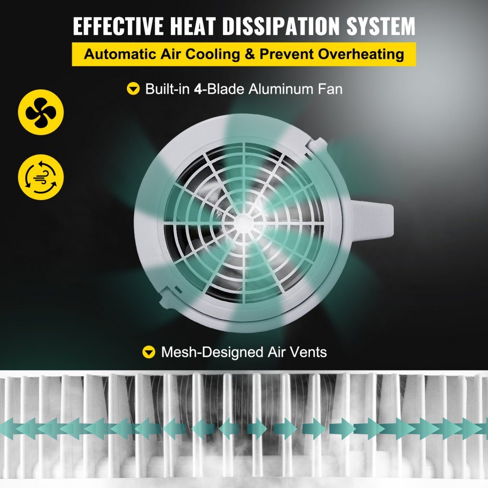 Waterdestilleerder drinkwater, 750W waterdestilleerder 1,3 L/H distilleerder waterdestilleerder, 304 roestvrijstalen witte distilleerder met handvat, thermostaat