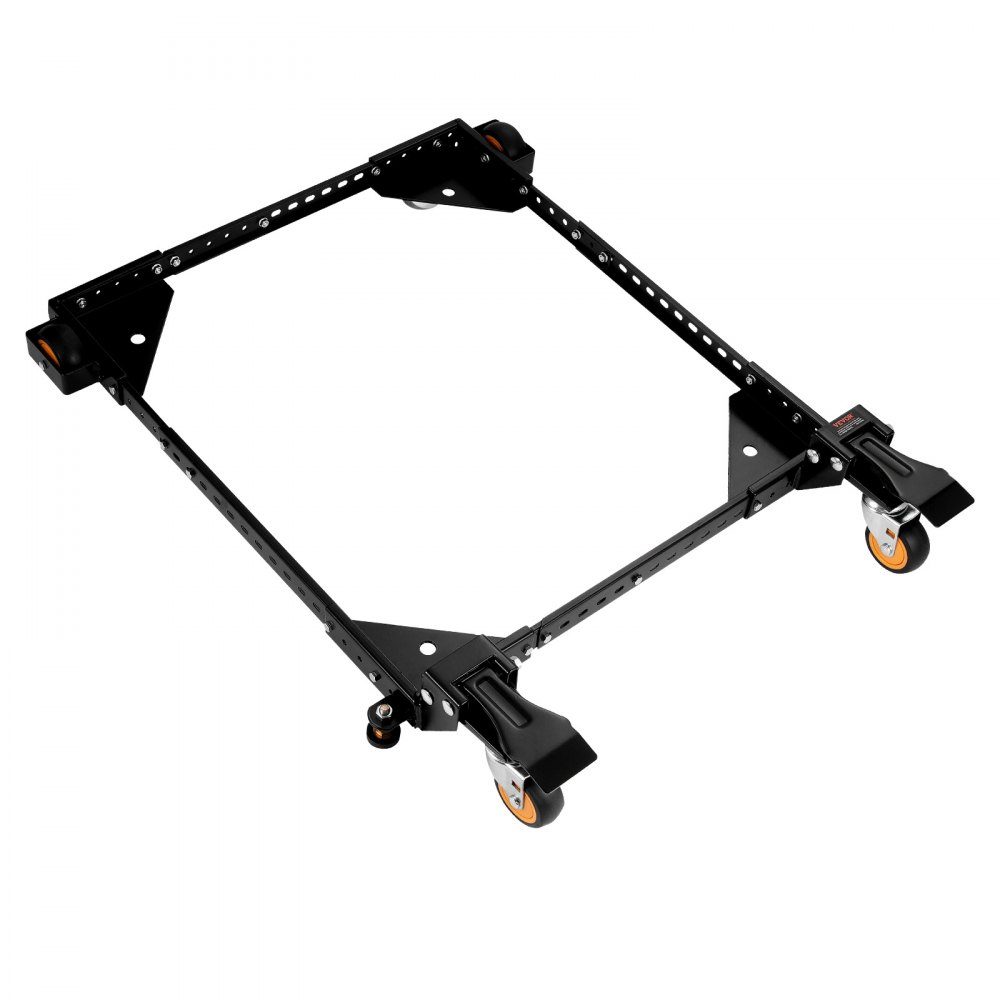 Mobile Basis, Tragfähigkeit 650 lbs, verstellbar von 12 x 12 Zoll bis 36 x 36 Zoll, robuste universelle mobile Basis mit Schwenkrädern, für Holzbearbeitungsgeräte, Bandsägen, Elektrowerkzeuge, Maschinen