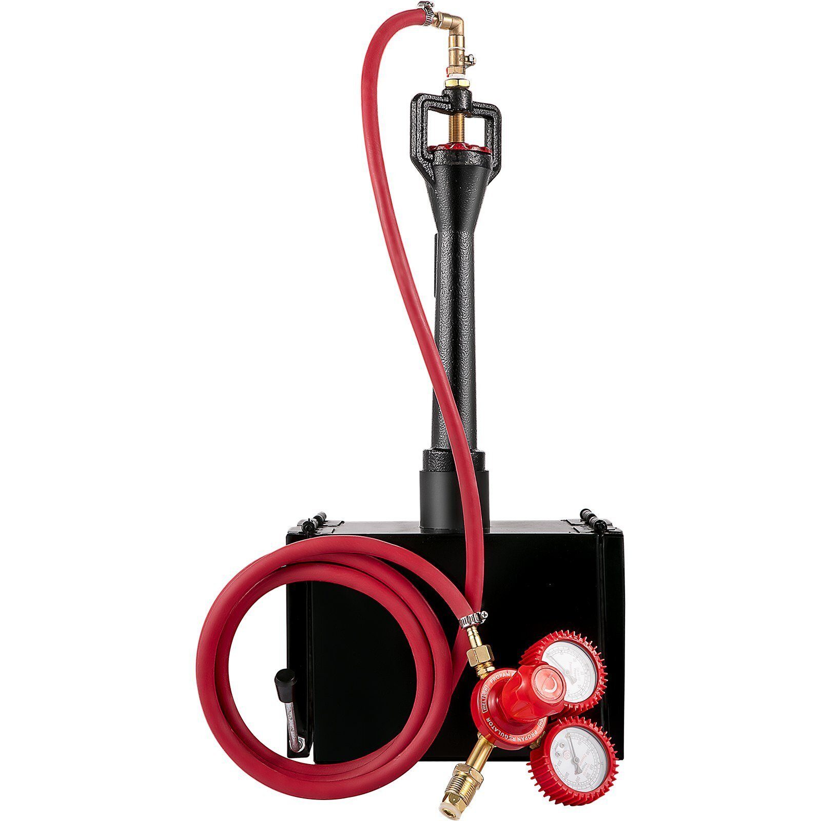 XXL starter set gas forge oven 1300°C two-door burner forge propane gas 3.5L steel