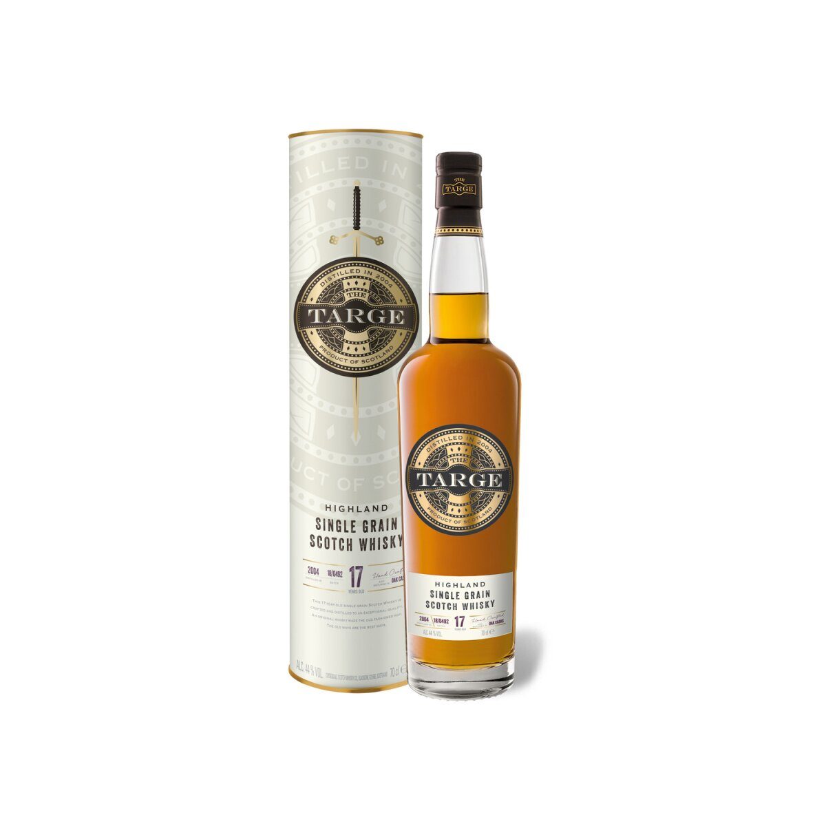 The Targe Highland Single-Grain-Scotch-Whisky 17 Jahre 44 % Vol