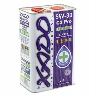 Xado Atomic Oil Extra Drive 5W30 C3 Pro 4L SN – Nr kat. HT-17125