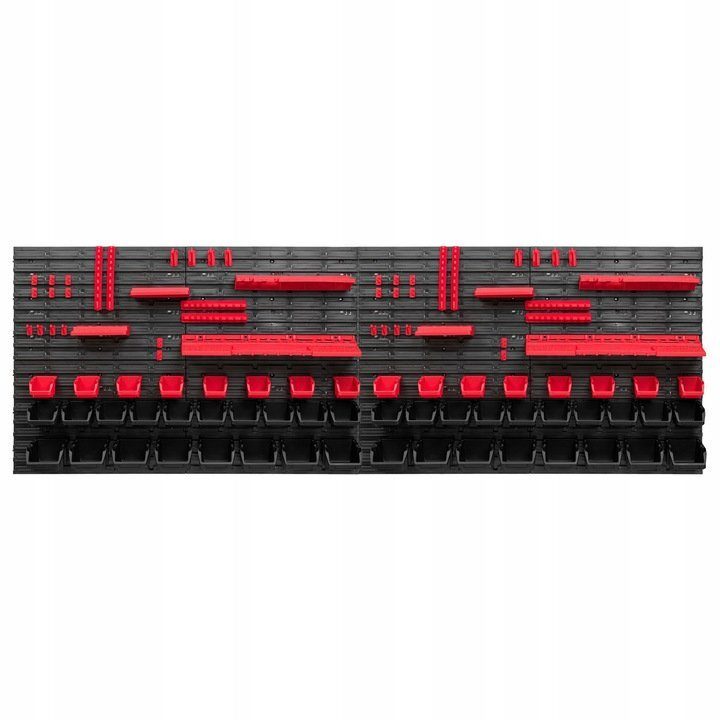 Workshop shelf tool wall 230x78 cm complete set
