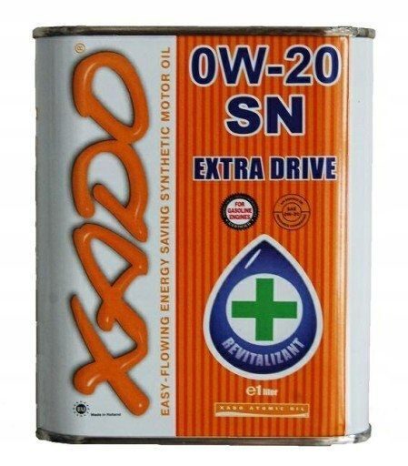 XADO ATOMIC OIL 0W20 SN GF5 4L