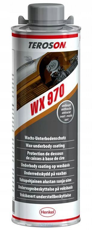 Teroson WX 970 wosk do podwozi szary 1000 ml Teroson WX 970 wosk do podwozi szary 1000 ml