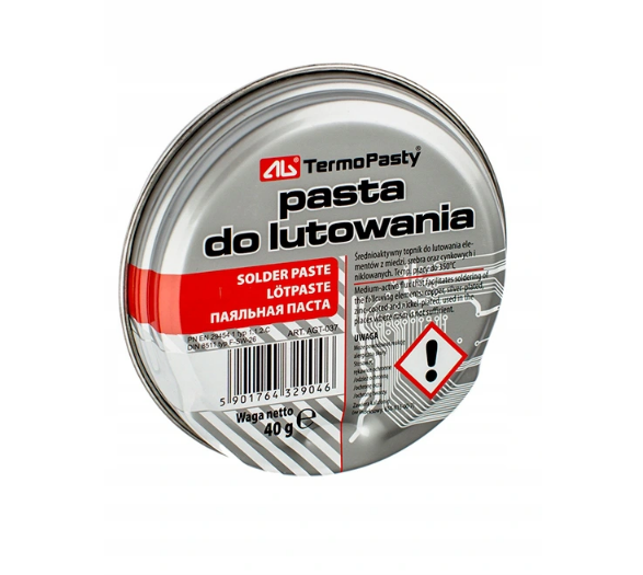 Pasta lutownicza Ag Termopasty Ag Thermopastas 40g