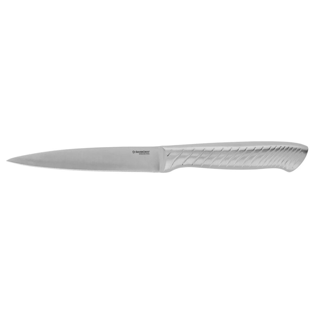 SILVERCREST® stainless steel knife set, 6 pieces. Brushed stainless steel