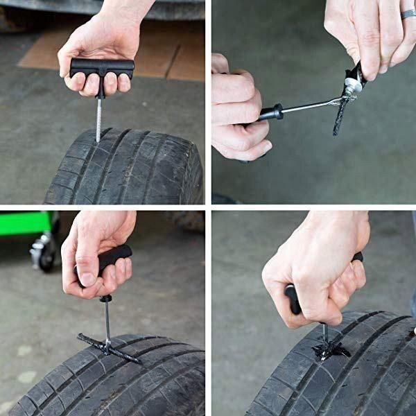 Tire repair kit Tire set complete