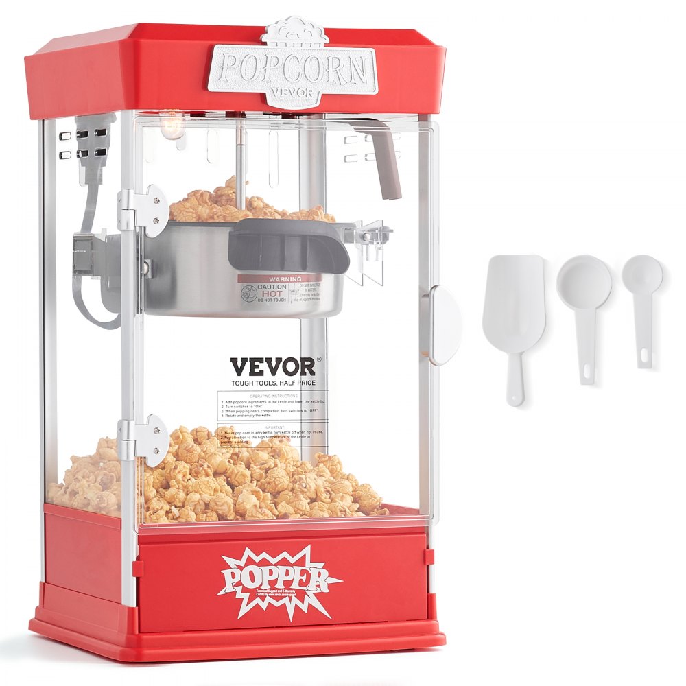 Popcornmaker Popcornmaker 480W Popcornmaker Popcornmaker 4 ounce waterkoker maakt 1,5 gallon per lading, Popcornmaker op aanrecht inclusief 3 ballen, Popcornmaker in bioscoopstijl Red Café Popcornmaker Popcornmaker 480W Popcornmaker Popcornmaker 4 ounce waterkoker maakt 1,5 gallon per lading, Popcornmaker op aanrecht inclusief 3 ballen, Popcornmaker in bioscoopstijl Red Café