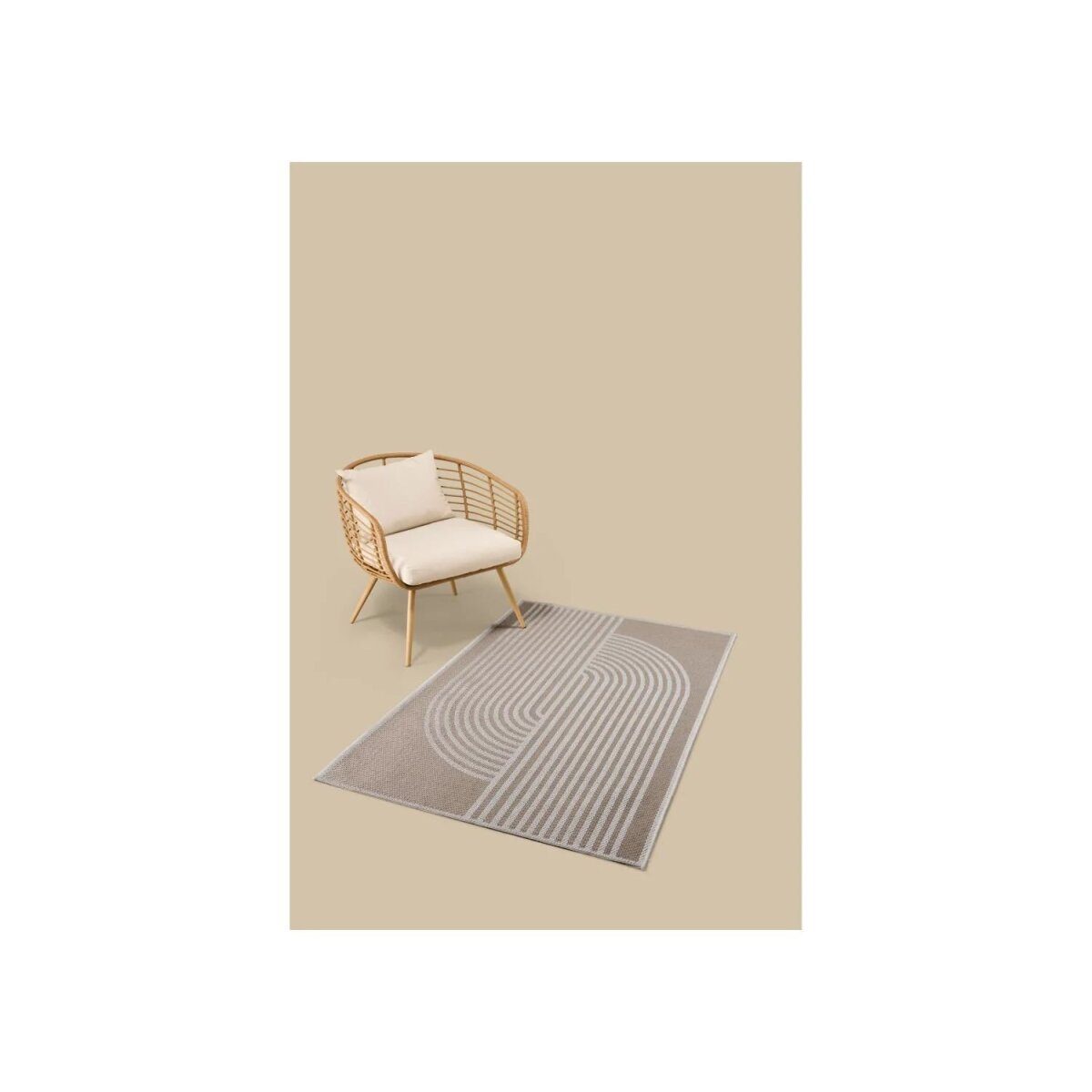 LIVARNO® indoor/outdoor carpet, 115 x 180 cm (beige)