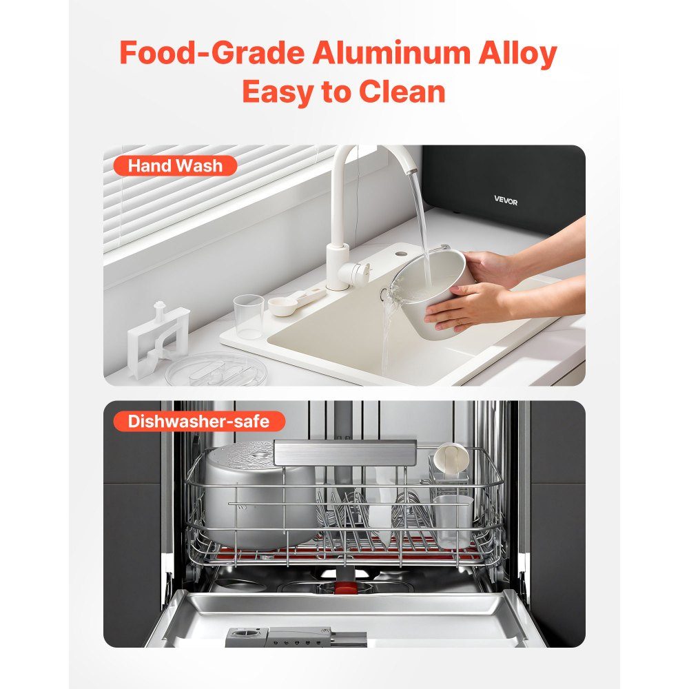 Automatic ice cream maker 1.5L with integrated compressor (150W), no prefreezing, ice cream maker with 3 modes, electric ice cream maker, sorbet maker