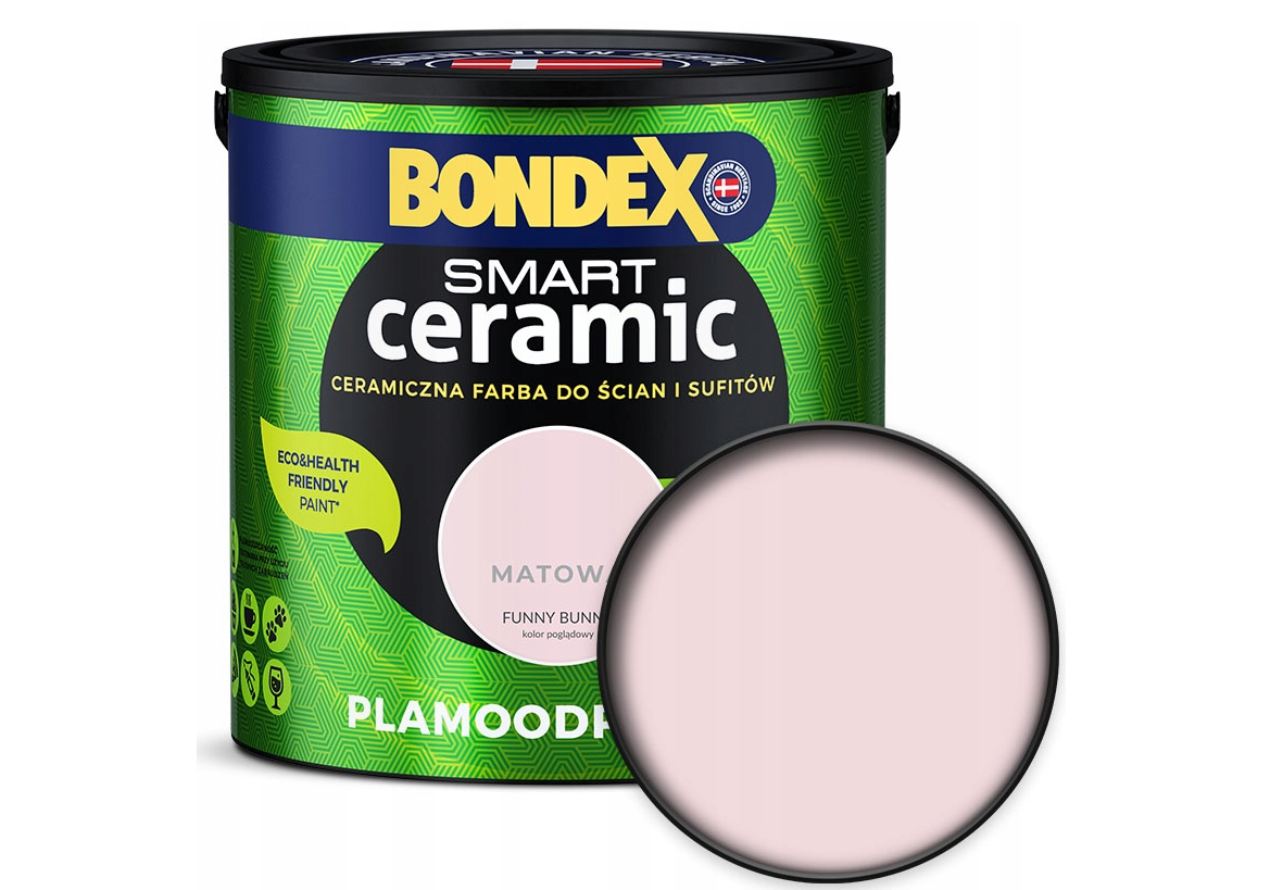 Peinture murale en céramique Bondex 2,5 l mate Funny Bunny Peinture murale en céramique Bondex 2,5 l mate Funny Bunny