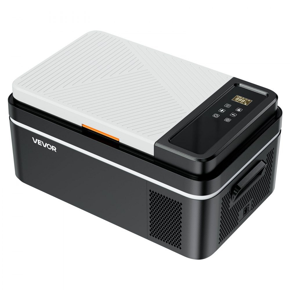 Refroidisseur à compresseur 20 L 12/24 V DC avec contrôle par application, Réf. rigérateur de voiture 100-240 V AC pour camping, voyage, camion, pêche, refroidisseur thermoélectrique portable