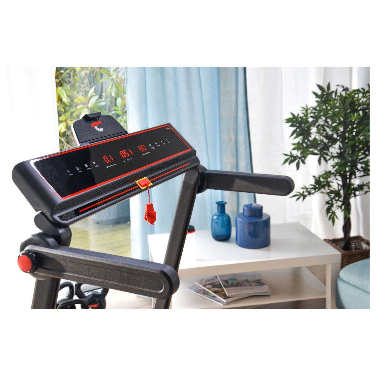 Christopeit Sport Laufband »TM 750S«, 16 Trainingsprogramme, 900 Watt, mit Transportrollen