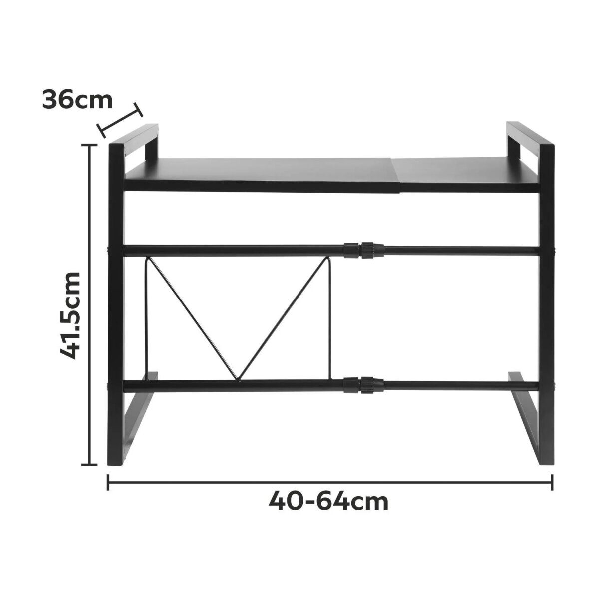 LIVARNO® metalen plank, uitschuifbaar