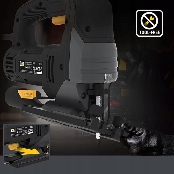 CAT DX57 750W 100mm electric jigsaw