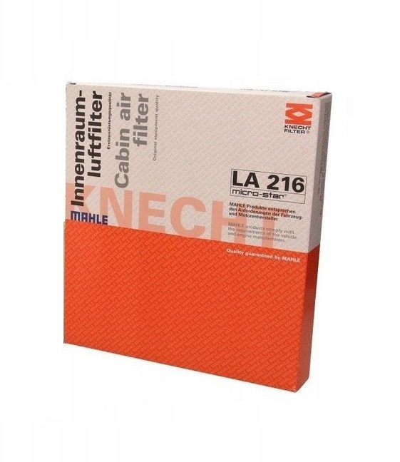 Filtre d'habitacle KNECHT LA216 - Réf. HT-48415