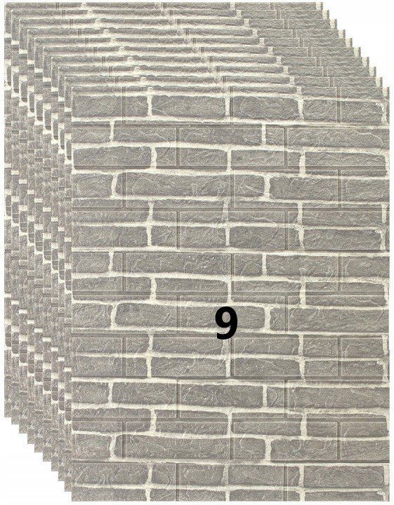 Wall covering, 3D wall panel wallpaper, self-adhesive stone look wall panels, brick wall stickers, color of your choice