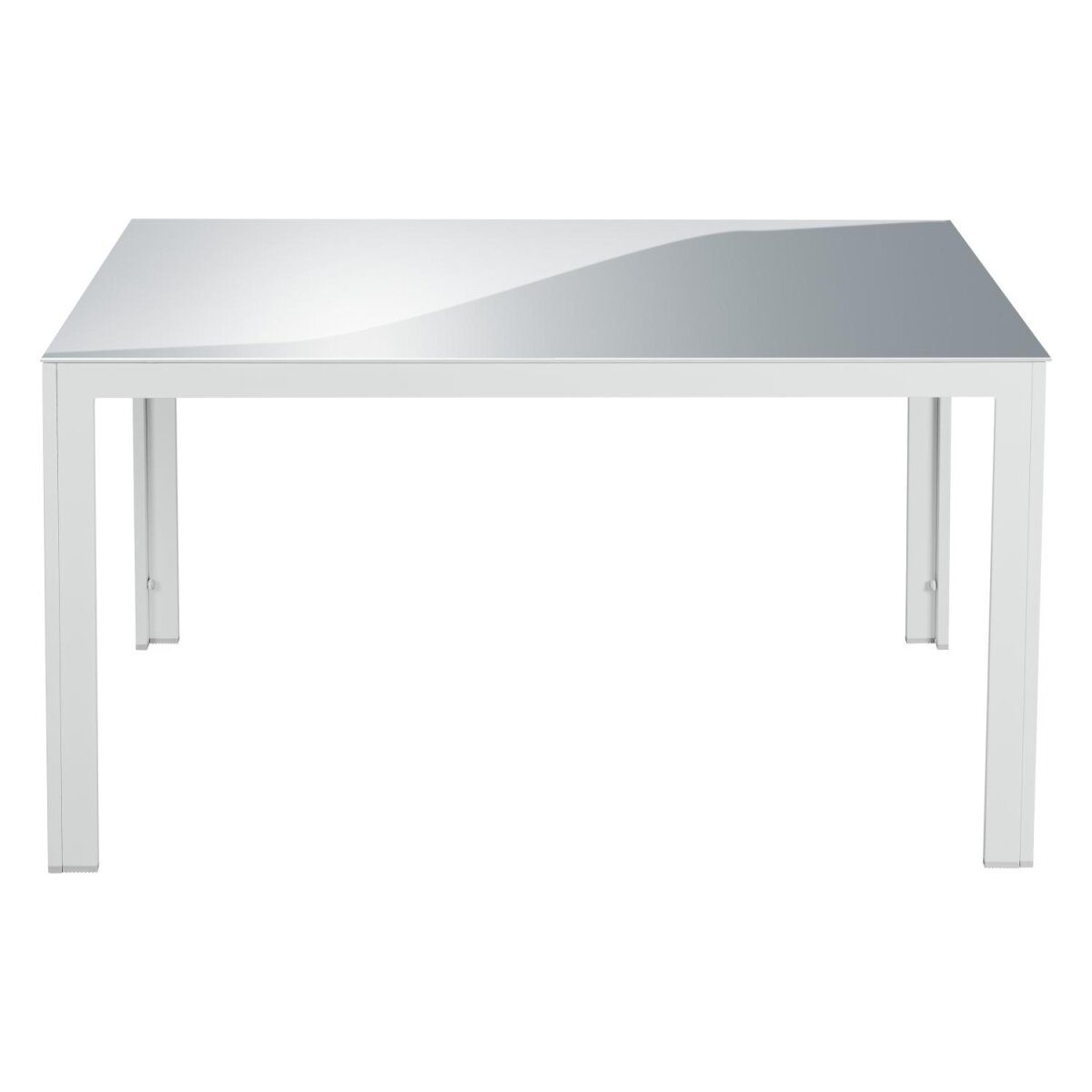 LIVARNO HOME aluminum garden table »Houston« white, 140 x 92 x 74 cm