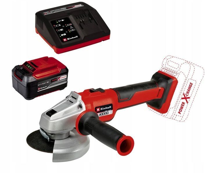 Einhell Akku-Winkelschleifer AXXIO Power