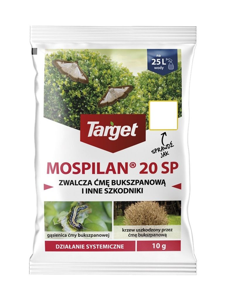 TARGET MOSPILAN 20 SP bekämpft Buchsbaumzünslerschädlinge Buchsbaum Motten, 10 g TARGET MOSPILAN 20 SP bekämpft Buchsbaumzünslerschädlinge Buchsbaum Motten, 10 g