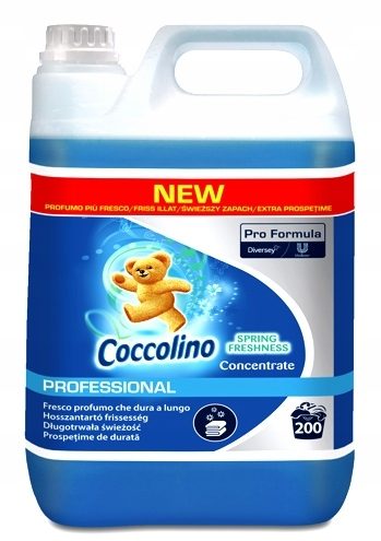 Coccolino fabric softener 5l container Coccolino spring freshness professional concentrate hotel nursing homes private