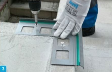 KNAUF angle extérieur terrasse balcon angle 90 degrés KNAUF BR Graphite 611795