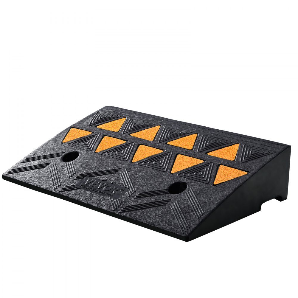 Drempelhelling massief rubberen deur drempelhelling max. draagvermogen tot 15 ton stoeprand 50x30x10,8cm rolstoeloprit oprit rubberen oprit geschikt voor oneffen stoepranden