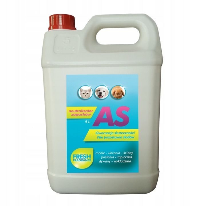 Neutralisant d'urine et d'odeurs pour les odeurs d'urine des chats et des chiens. Très efficace 5l