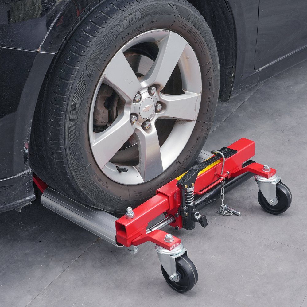Wheel Car Tire Jack, Max Load Capacity: 680kg, Car Jack with 360° Rotating Wheels, Heavy Duty Hydraulic Car Jack for Vehicle Positioning for Car Repair