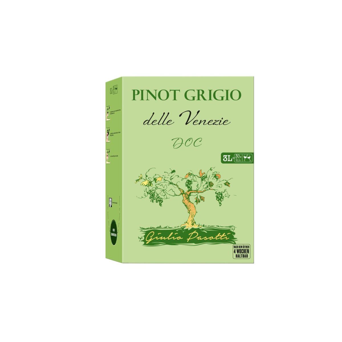 Giulio Pasotti Pinot Grigio delle Venezie DOC 3.0 l bag-in-box dry, white wine 2024