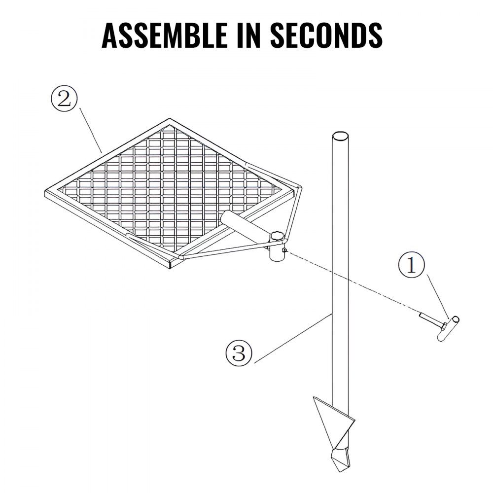 Rôtissoire en acier gril pivotant 405x405mm gril à charbon de bois support de gril portable support de gril 6 kg capacité de charge 300 ℃ gril à rôtir autoportant barbecue grill chariot barbecue camping