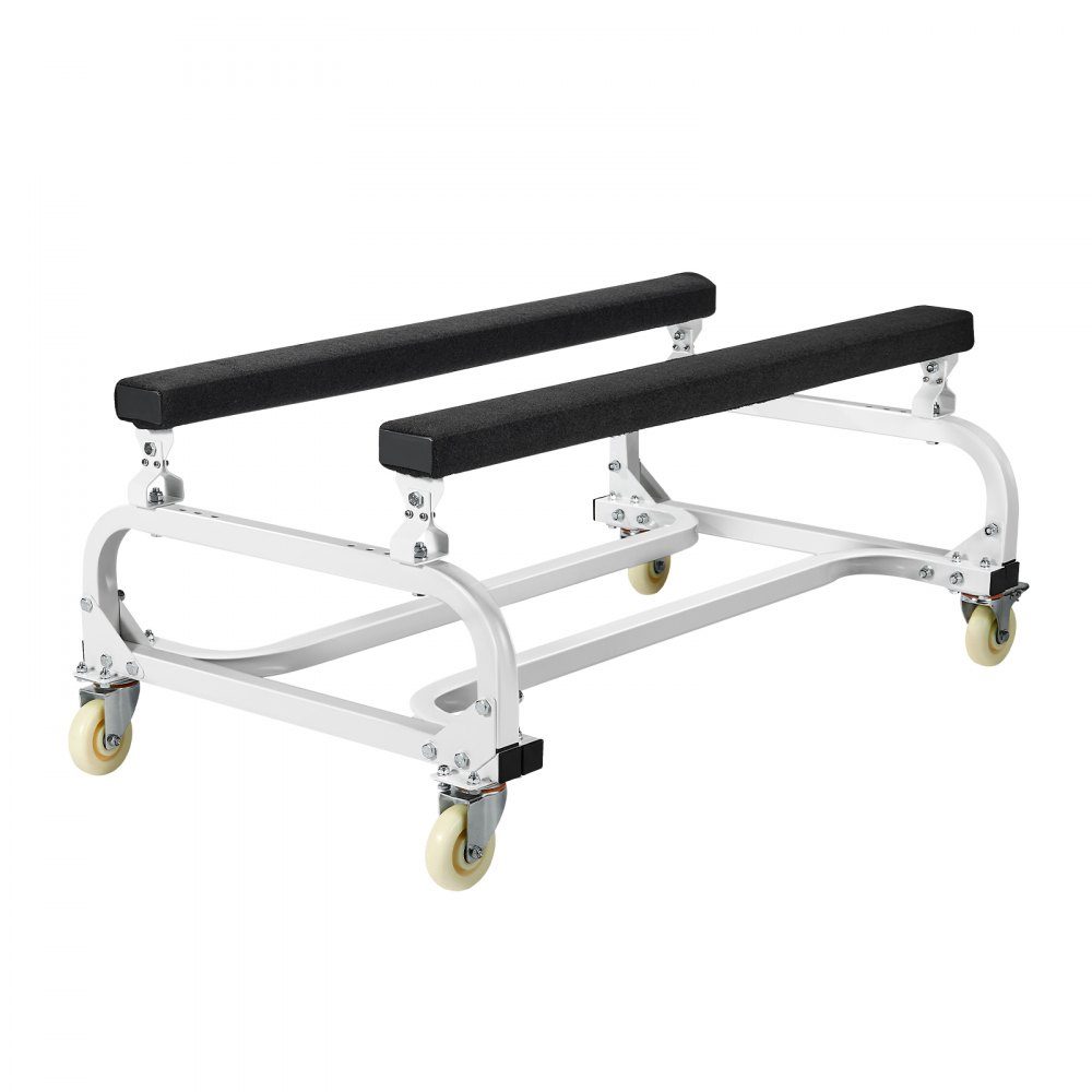 Jet-Ski-Dolly, 590 kg Tragfähigkeit, Bootswagen, Transport-Dolly zum Bewegen von Wasserfahrzeugen, verstellbare Kojen mit 4 Rädern und 2 Bremsen, robuster Slip-Trolley für Kajaks, Jet-Skis, Schnellboote