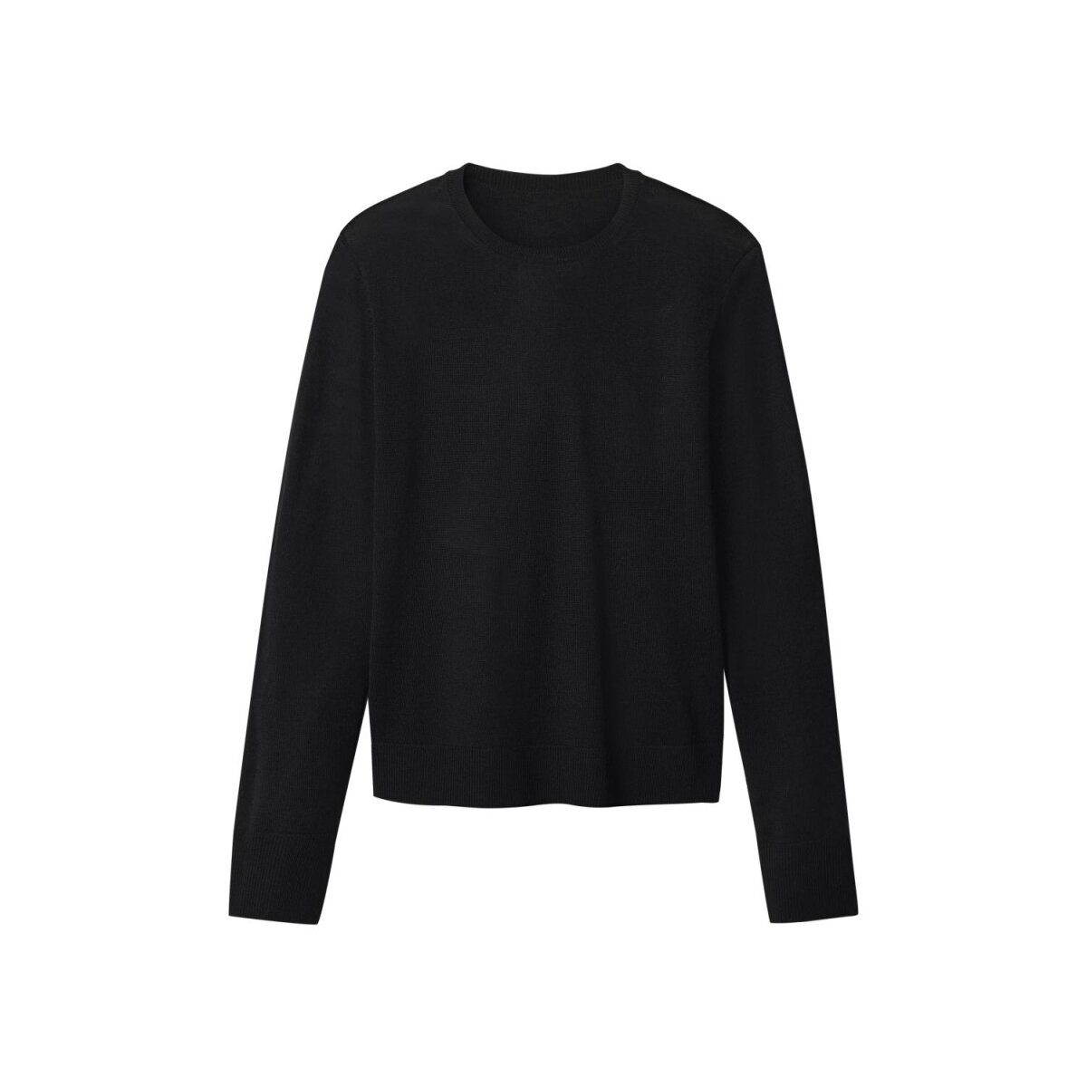 Pull femme esmara®, en mérinos, M, noir