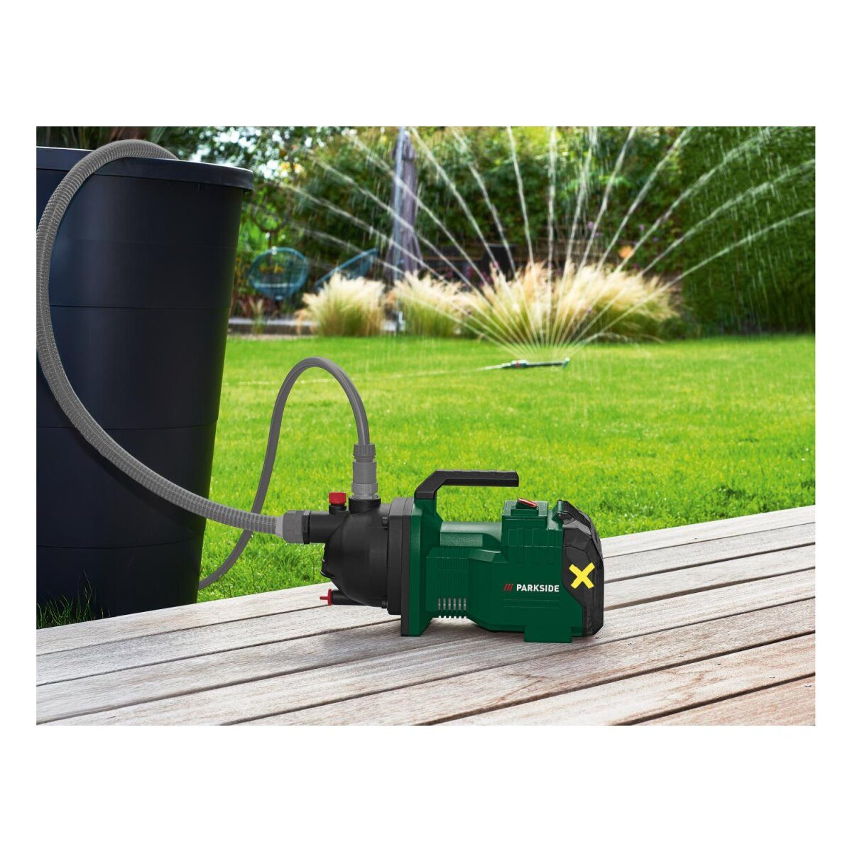 Bezprzewodowa pompa ogrodowa PARKSIDE® 40 V »PAGP 3000 B2«, bez akumulatorów i ładowarki