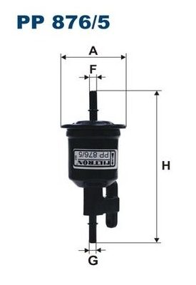 FILTRON Pp 876/5 fuel filter