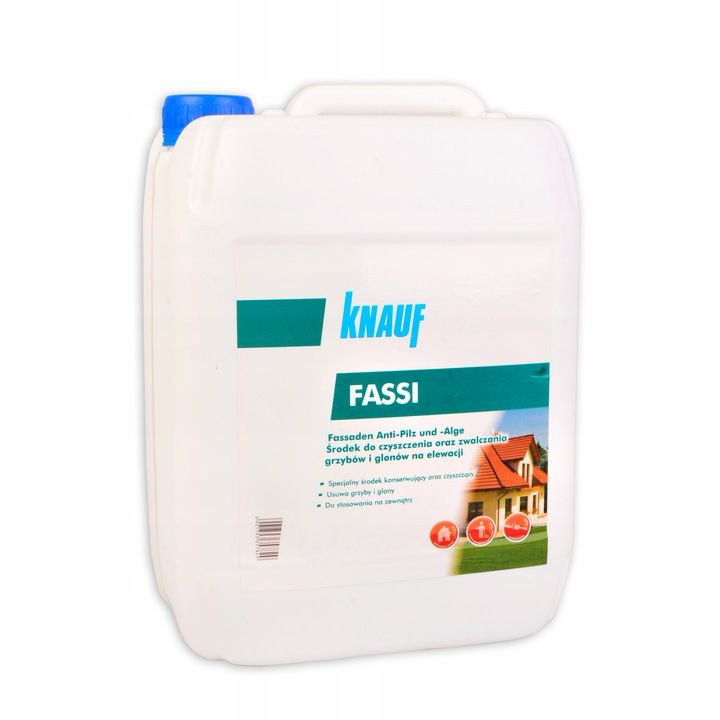 KNAUF FASSI 5L środek do czyszczenia elewacji i dachów KNAUF FASSI 5L środek do czyszczenia elewacji i dachów