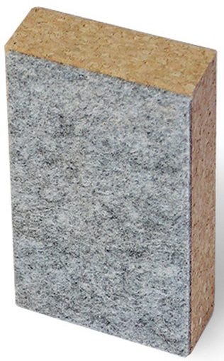 BOLL KLOCEK KORKOWY SZLIFIERSKI Z FILCEM - Réf. HT-51356