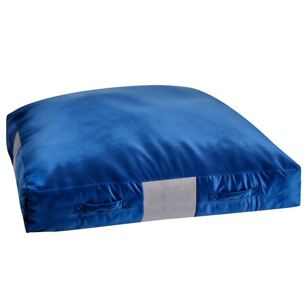 Crashpad 150 x 150 cm, Kindermatte mit Schaumstoffblöcken und waschbarem Bezug, Weichschaum-Landezone, Fallschutzmatte, Ausstattung für Sinnesräume zum Springen, Entspannen, Spielen