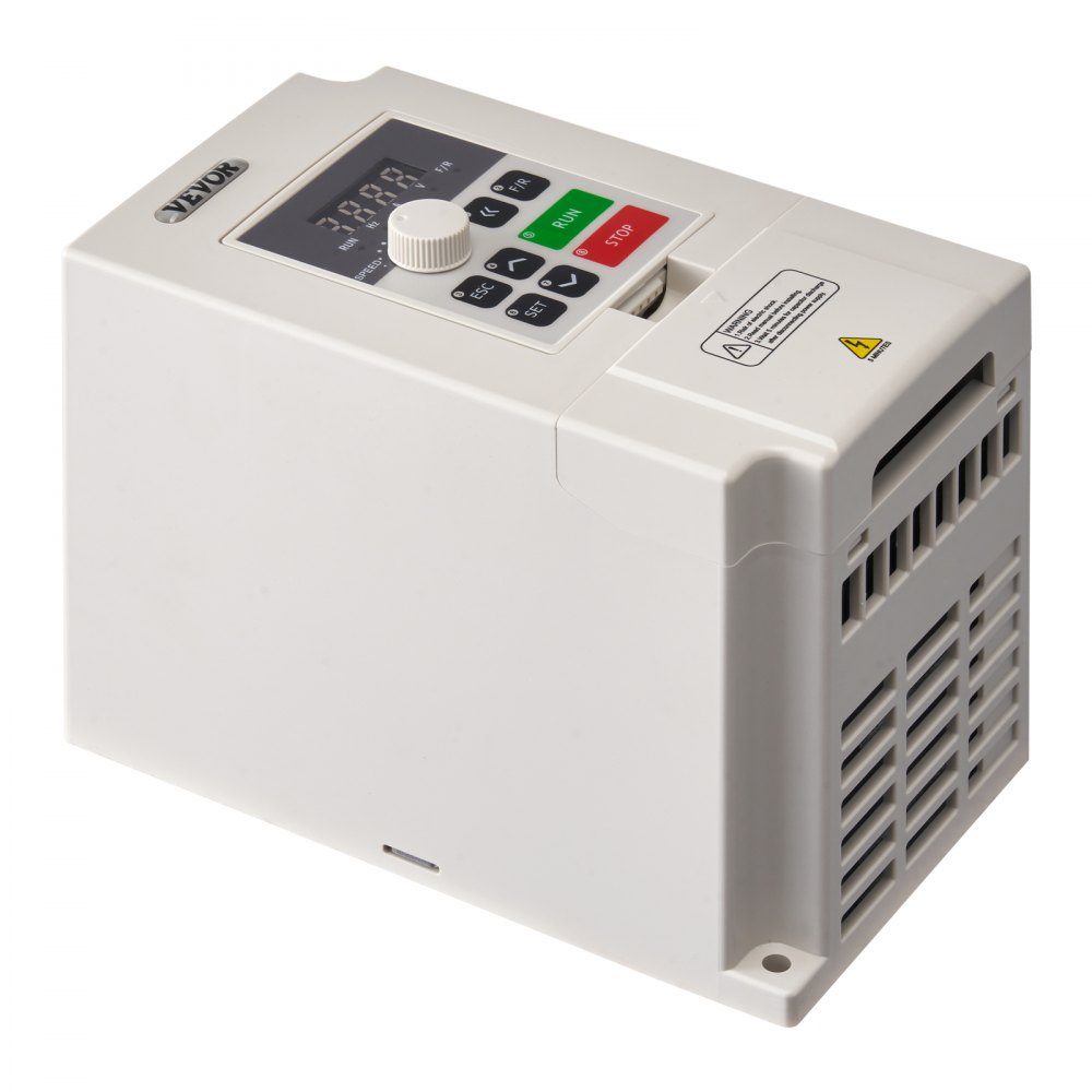 Convertisseur de fréquence VFD 4 HP 3 kW, 14 A, entrée 1/3 phase AC 220 V vers sortie triphasée AC 0-220 V, convertisseur de fréquence entrée 50/60 Hz, sortie 0-2000 Hz VFD pour contrôle de vitesse du moteur de broche