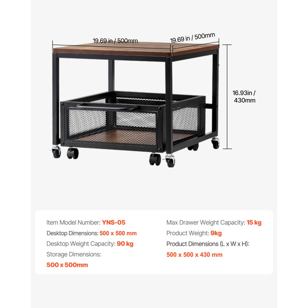 Mini Fridge Stand Fridge Holder with 90kg Load Capacity, Fridge Table with Movable Storage Trolley & Swivel Wheels, Drinks Fridge Stand for Coffee Bar Apartment Light Brown Mini Fridge Stand Fridge Holder with 90kg Load Capacity, Fridge Table with Movable Storage Trolley & Swivel Wheels, Drinks Fridge Stand for Coffee Bar Apartment Light Brown