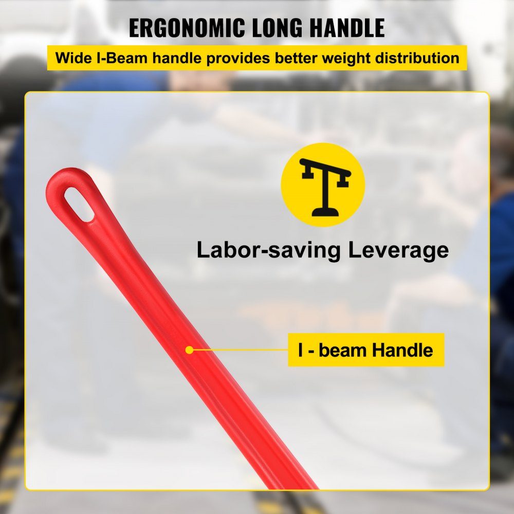 Pipe Wrench Crimping Tool Pressing Wrench 110cm Steel Pipe Wrench Adjustable Plumbing Tool for Sink Faucet Toilet Bathroom Kitchen Drain Repair Installation