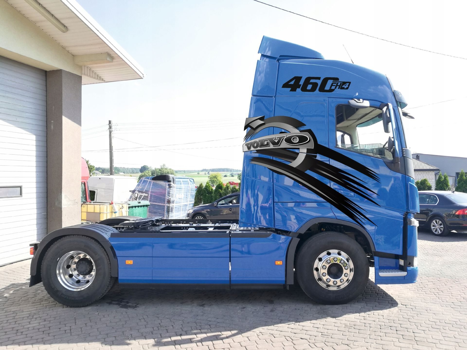 AUFKLEBER Fahrzeugbeschriftung VOLVO LOGO FH 12 13 POLYMERFOLIE Set 3