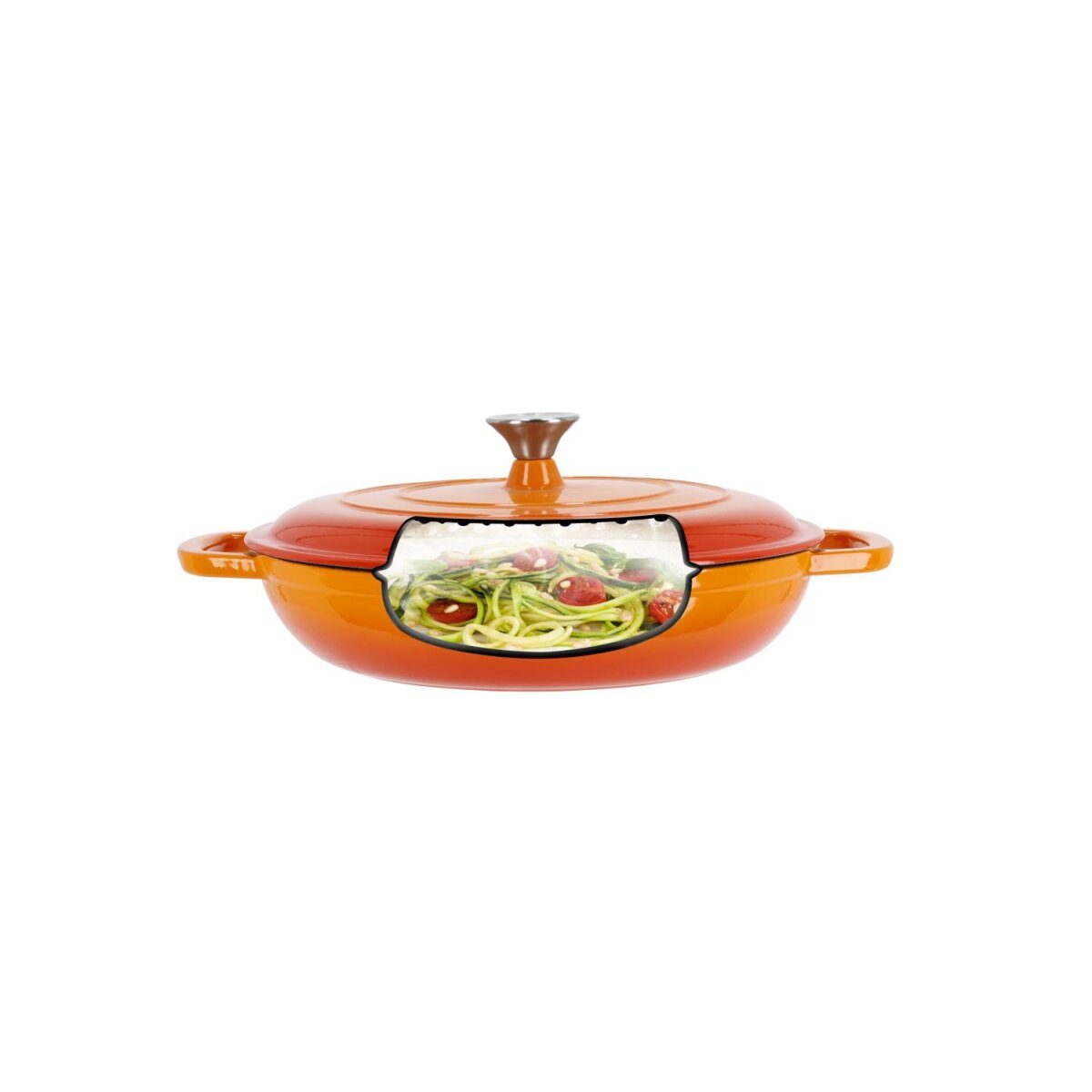 SILVERCREST® gietijzeren serveerpan 30 cm / 3,7 liter