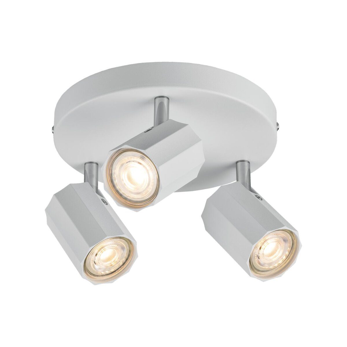 LIVARNO home ceiling spotlight / track light, with 3 tilting and swiveling spots